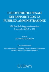 I nuovi profili penali dei rapporti con la pubblica amministrazione