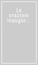 Le orazioni inaugurali dell Università degli Studi di Napoli Federico II