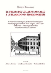 Le origini del collegio San Carlo e un frammento di storia modenese