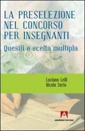 La preselezione nel concorso per insegnanti