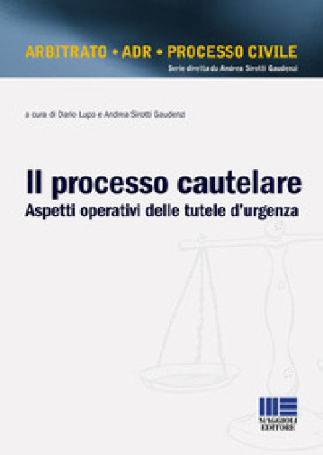 Il processo cautelare. Aspetti operativi delle tutele d'urgenza