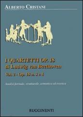 I quartetti opera 18 di Ludwig van Beethoven. 1.