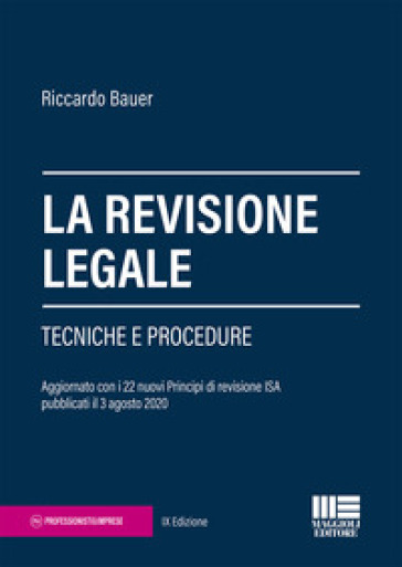 La revisione legale. Tecniche e procedure - Riccardo Bauer