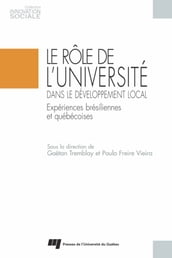 Le rôle de l université dans le développement local