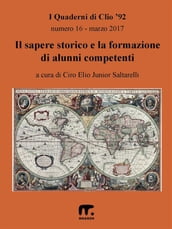 Il sapere storico e la formazione di alunni competenti