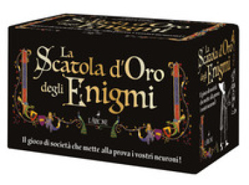 La scatola d'oro degli enigmi. Nuova ediz. Con 100 Carte - Fabrice Mazza - Sylvain Lhullier