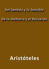 Del sentido y lo sensible de la memoria y el recuerdo