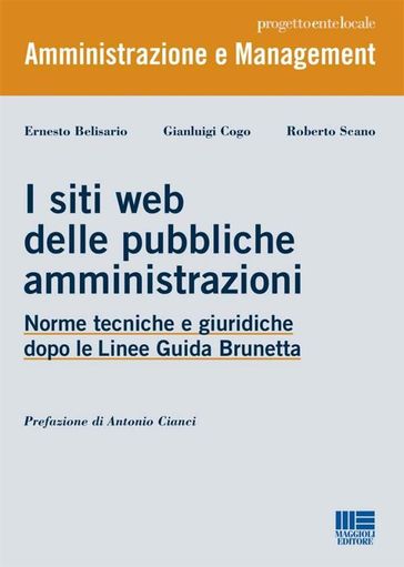 I siti web delle pubbliche amministrazioni - E. Belisario - G. Cogo - R. Scano