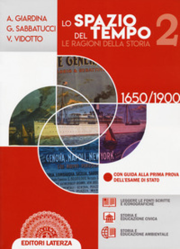 Lo spazio del tempo. Le ragioni della storia. Per il triennio delle Scuole superiori. Con e-book. Con espansione online. Vol. 2: 1650-1900 - Andrea Giardina - Giovanni Sabbatucci - Vittorio Vidotto