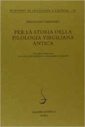 Per la storia della filologia virgiliana antica