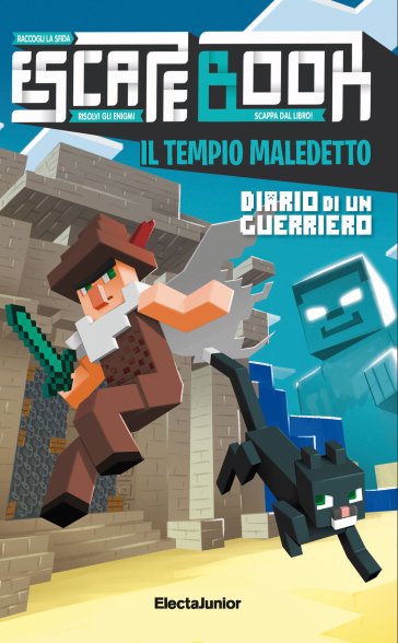 Il tempio maledetto. Diario di un guerriero. Escape book. Ediz. a colori - Cube Kid