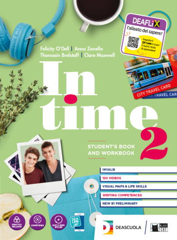 In time. Student's book-Workbook. Per le Scuole superiori. Con e-book. Con espansione online. Con DVD-ROM. Con Libro: Tavola dei verbi. Vol. 2