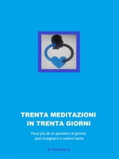 trenta meditazioni per trenta giorni