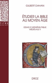 Étudier la Bible au moyen âge