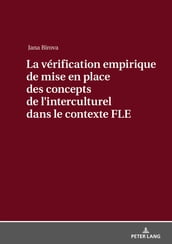 La vérification empirique de mise en place des concepts de linterculturel dans le contexte FLE