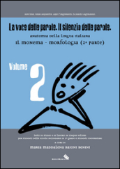 La voce delle parole. Il silenzio delle parole. 2.Il monema. Morfologia